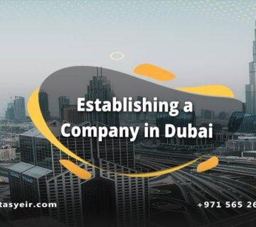 Establishing a Company in Dubai