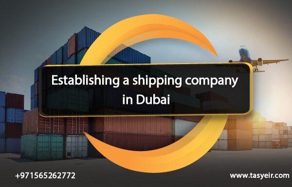 Establishing a shipping company in Dubai