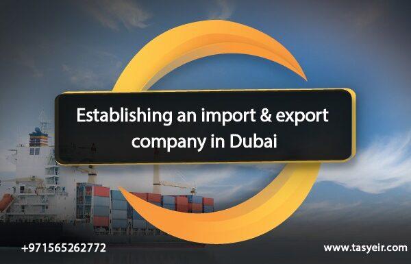 Establishing an import and export company in Dubai